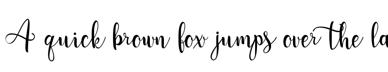 Preview of Sweet Love Regular font