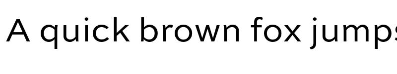 Preview of Sweet Sans Pro Regular font