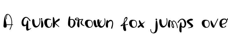 Preview of sweet snazzy Regular font