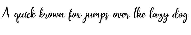 Preview of sweet whisper Regular font