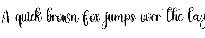 Preview of Sweethappy Regular font