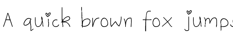 Preview of Sweetie Pie Regular font