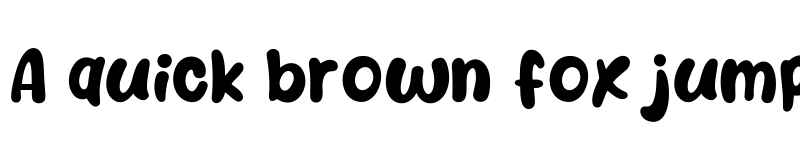 Preview of Sweets Smile Regular font