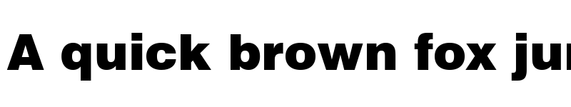 Preview of Swis721 Blk BT Black font