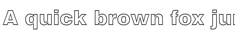 Preview of Swis721 BlkOul BT Regular font