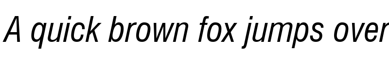 Preview of Swis721  BT Condensed 3 font