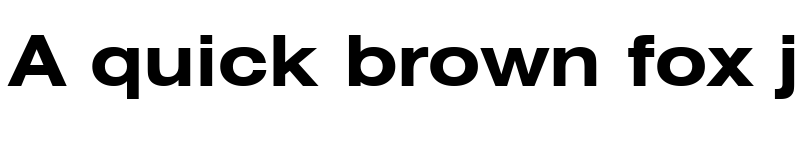 Preview of Swis721 BT Expanded font