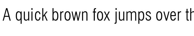 Preview of Swis721 Lt BT Condensed font