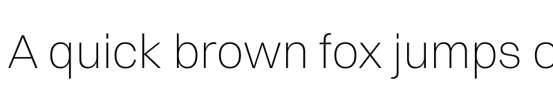 Preview of Switzer Extralight font