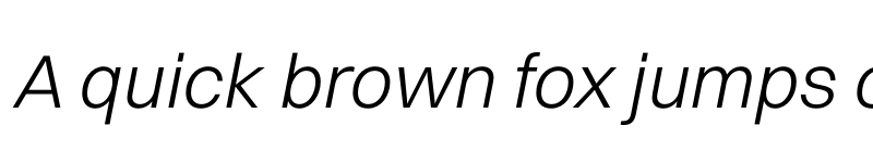 Preview of Switzer Light Italic font