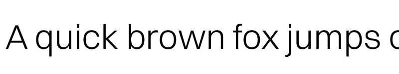 Preview of Switzer Light font