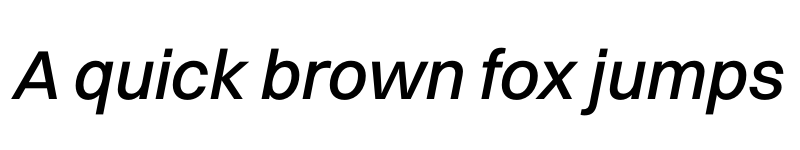 Preview of Switzer Medium Italic font