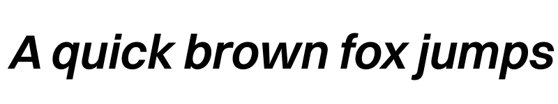 Preview of Switzer Semibold Italic font