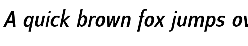 Preview of Switzera ADF Bold Cond Italic font