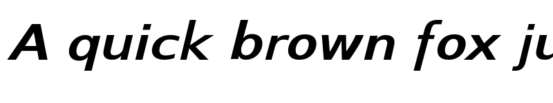 Preview of Switzera ADF Bold Ext Italic font