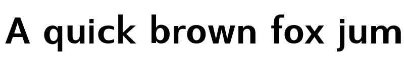 Preview of Switzera ADF Bold font