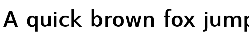 Preview of Switzera ADF DemiBold font