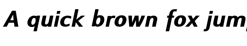 Preview of Switzera ADF Extrabold Italic font