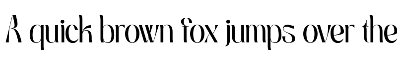 Preview of Syage Regular font