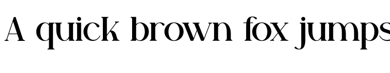 Preview of Syarifa Regular font