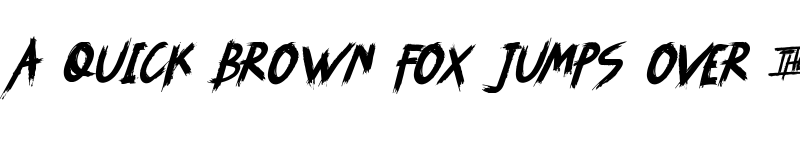 Preview of SYEMOX italic Italic font