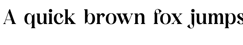 Preview of SYRINX Regular font