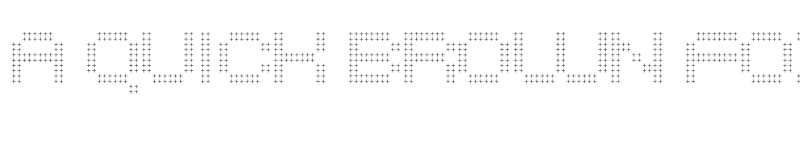 Preview of SYSTEM HATCH cross font