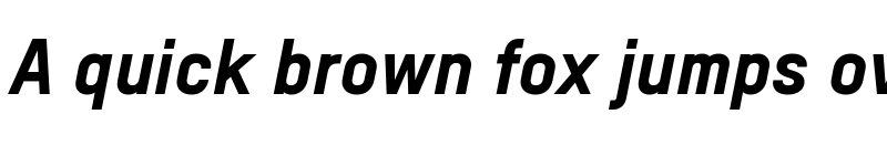 Preview of T-Star Pro Heavy Italic font