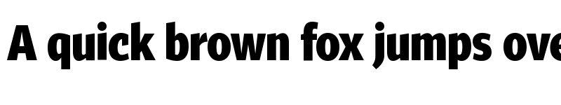 Preview of Tabac Big Sans Bold font