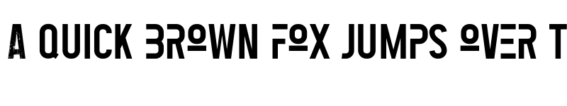 Preview of Tactico Grunge font