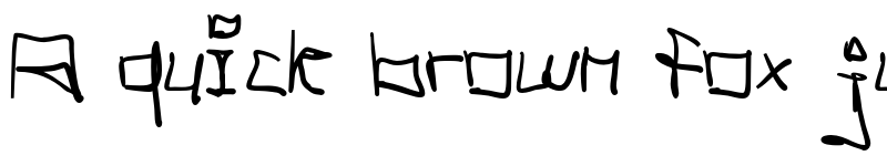 Preview of Tag Hand Graffiti Trash Regular font