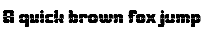 Preview of TAGURO Regular font