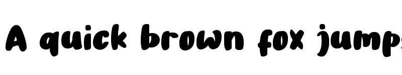 Preview of Tahu Kotak Regular font