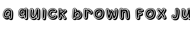 Preview of Takeover College Comic Regular font