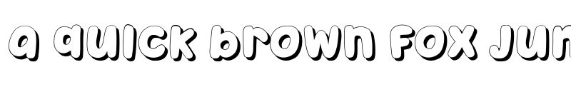 Preview of Takeover Shadow Regular font