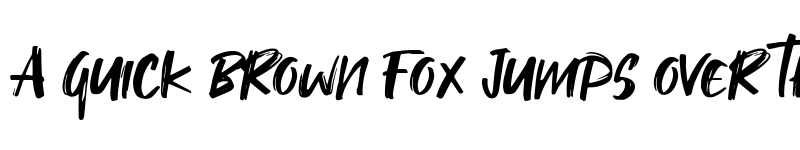 Preview of Takota Takota font