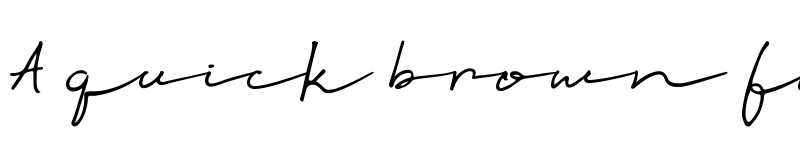 Preview of Talesian Signature Regular font