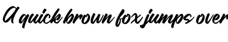 Preview of Taliga Script DEMO Regular font