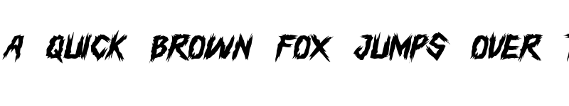 Preview of TALIWANGKE Regular font