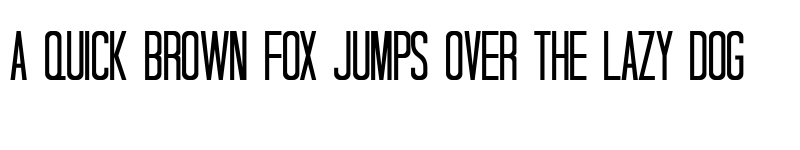 Preview of Tall Dark And Handsome Condensed font