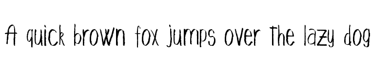 Preview of Tall Drink Regular font