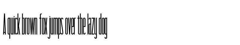 Preview of taller Regular font