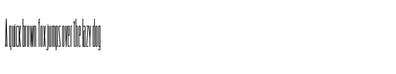 Preview of tallest Regular font