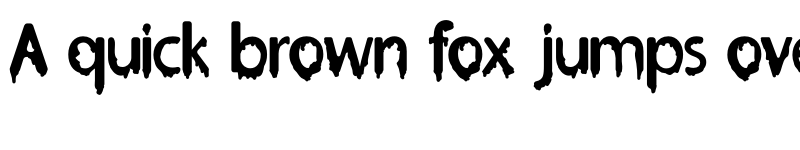 Preview of TAMAT Regular font