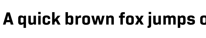 Preview of Tamba Sans Demo Bold font