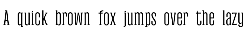 Preview of Tamra Regular font