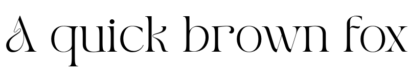 Preview of TAN - PEARL Regular font