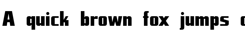 Preview of Tank Junior Regular font