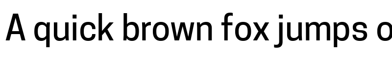 Preview of Tanohe Sans Medium font