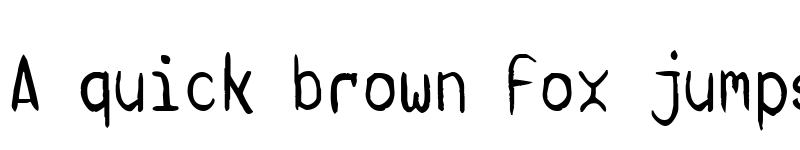 Preview of Targa MS Hand Regular font